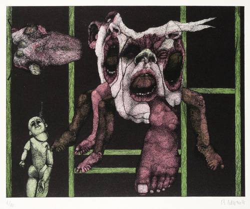 Schwarz, Reiner -  -  - Bildnis eines Krakeelers