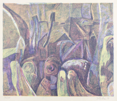 Zickelbein, Horst -  -  - Kleine Zypern-Landschaft