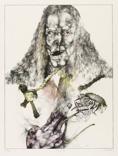 Schwarz, Reiner -  -  - Er ist tot (Hommage à Albrecht Dürer)