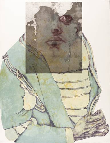 Schwarz, Reiner -  -  - Selbst in einem alten Spiegel (Hommage á Albrecht Dürer)