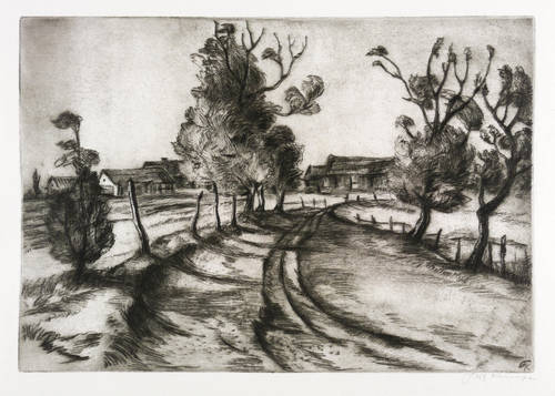 Kempe, Fritz -  -  - Dorflandschaft