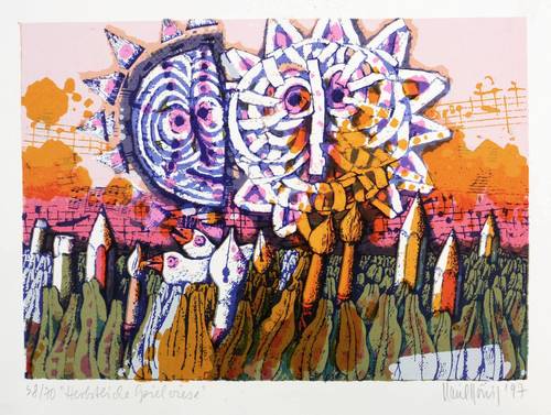 König, Paul -  -  - Herbstliche Spielwiese