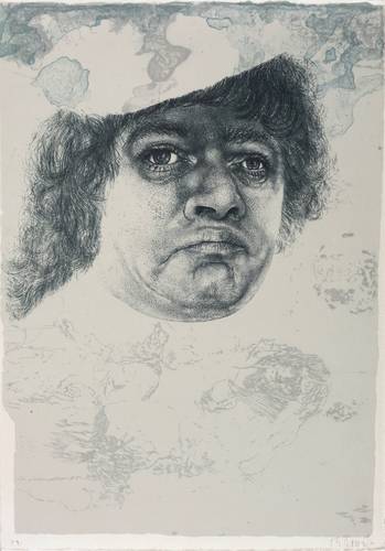 Schwarz, Reiner -  -  - Selbst I (Paraphrase zu Rembrandt)