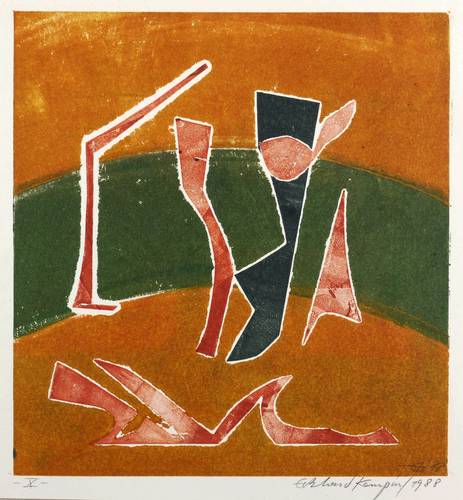 Kempin, Eckhard -  -  - Komposition X