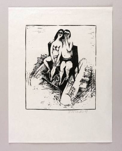 Wendt, Volker -  -  - Paar im Tretboot