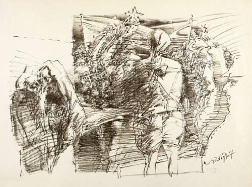 Ruddigkeit, Frank -  -  - Begegnung mit Fackeln