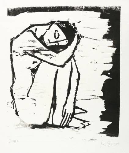 Dewerny, Luise -  -  - Kauernde Figur