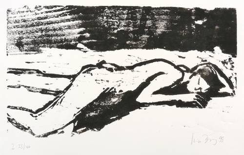 Dewerny, Luise -  -  - Schlafende