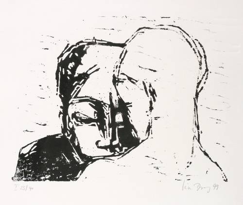 Dewerny, Luise -  -  - Zwei Köpfe (Zuneigung)