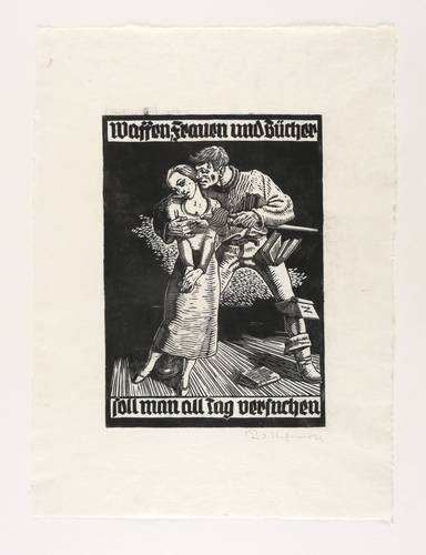 Nehmer, Rudolf -  -  - Waffen, Frauen und Bücher soll man all Tag versuchen