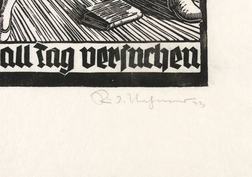 Nehmer, Rudolf -  -  - Waffen, Frauen und Bücher soll man all Tag versuchen