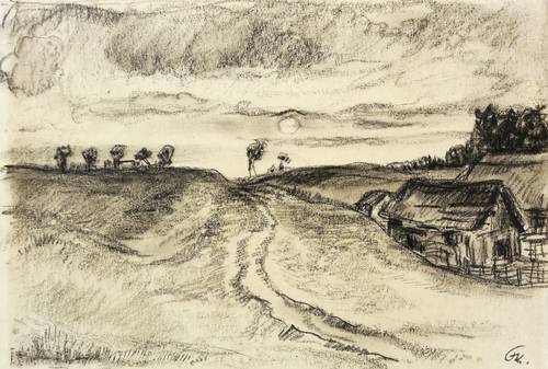 Kempe, Fritz -  -  - Bei Terespol (Polnische Landschaft)