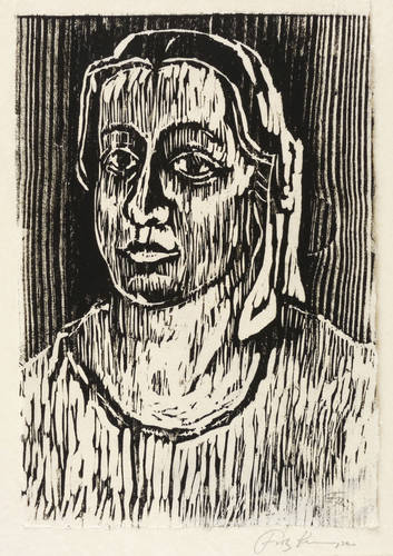 Kempe, Fritz -  -  - Frauenbildnis