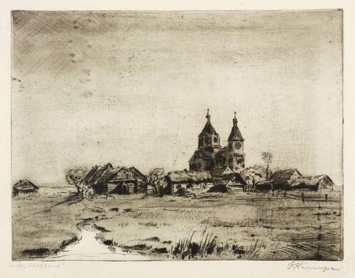 Kempe, Fritz -  -  - Aus Russland (Russische Holzkirche in Ostpolen/Weißrussland)