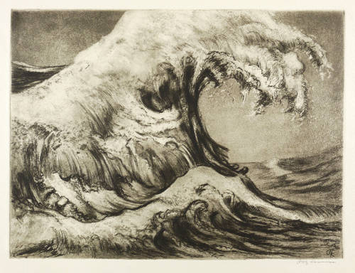 Kempe, Fritz -  -  - Sturmwelle