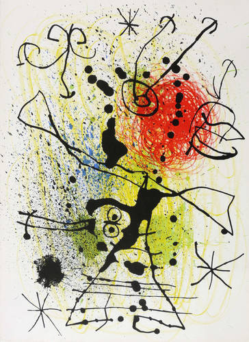 Miro, Joan -  -  - La Chasseresse (Die Jägerin)