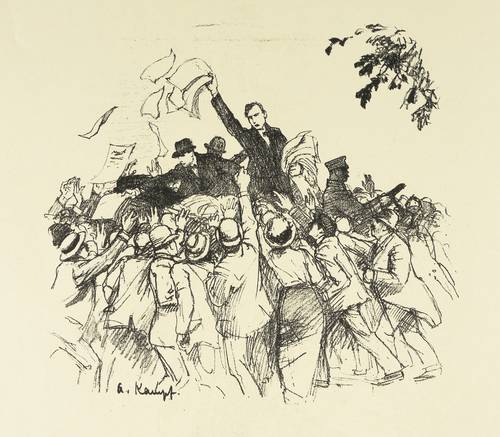 Wagner, Wilhelm -  -  - Paradeschritt in Zossen