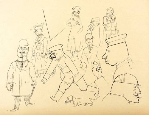 Grosz, George - Ecce homo - Ecce homo - Nach Ladenschluss