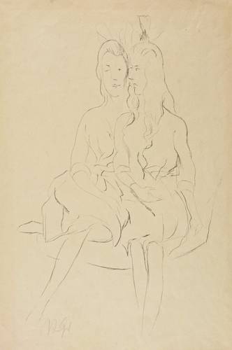 Großmann, Rudolf -  -  - Zwei Mädchen (Die zwei Schwestern)