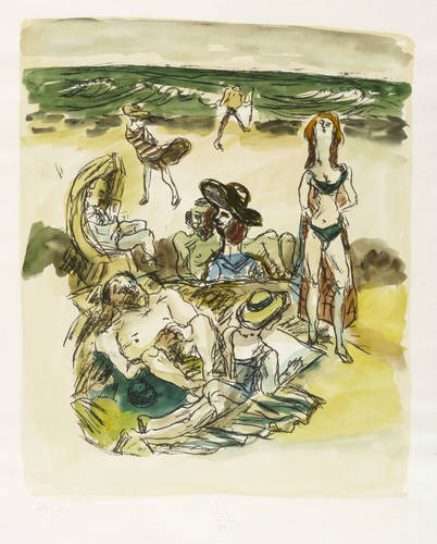 John, Joachim -  -  - Am Strand (Strandleben)