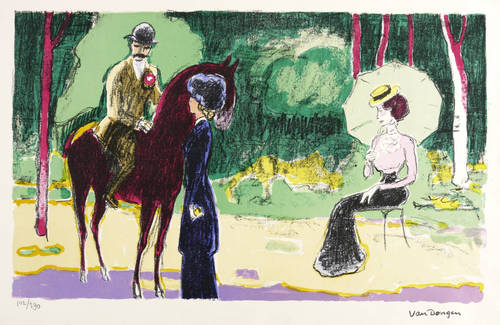 Van Dongen, Kees -  -  - Rencontre au bois