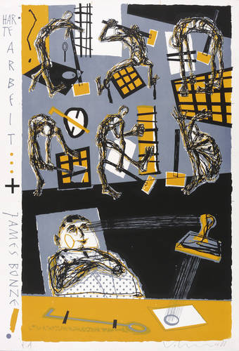 Volmer, Steffen -  -  - Harte Arbeit + James Bonze