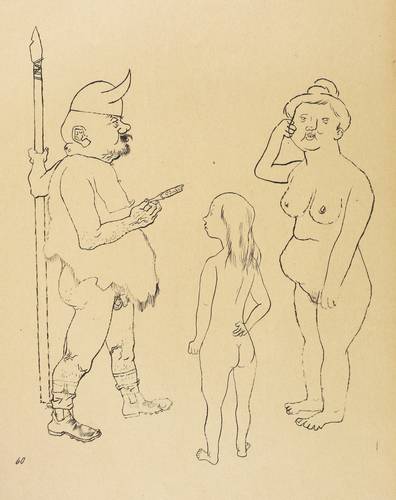 Grosz, George - Ecce homo - Ecce homo - Richard Wagner Gedenkblatt