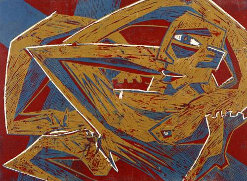 Süß, Klaus -  -  - Frau im Kreuz