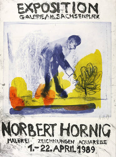 Hornig, Norbert - Ausstellungsplakat Galerie am Sachsenplatz - Ausstellungsplakat Galerie am Sachsenplatz - Exposition