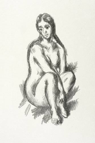 Beltrand, Jacques - Nach Paul Cezanne - Nach Paul Cezanne - Femme nue