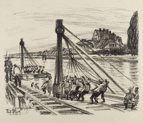 Bach, Paul -  -  - Russische Gefangene bei Regensburg