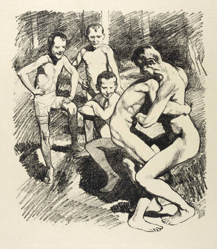 Franck, Philipp -  -  - Ringkampf