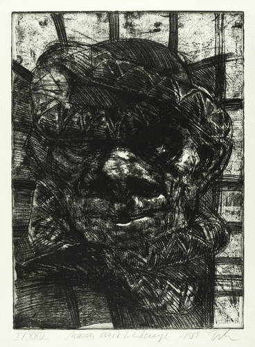 Triebsch, Hans Joachim -  -  - Mann mit Schlange