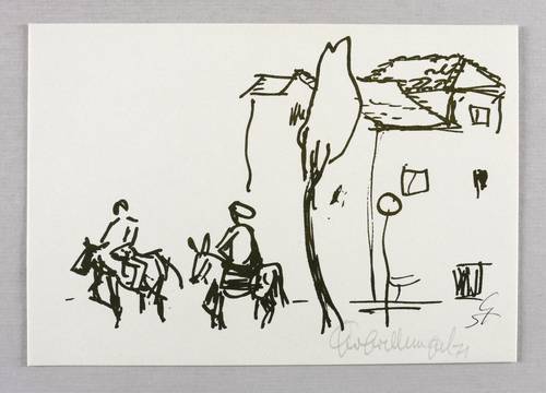 Stengel, Gerhard -  -  - Jugoslawische Eselreiter