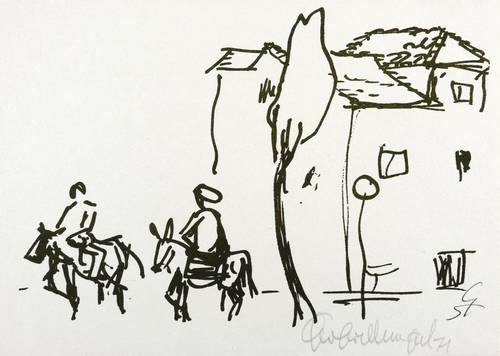 Stengel, Gerhard -  -  - Jugoslawische Eselreiter