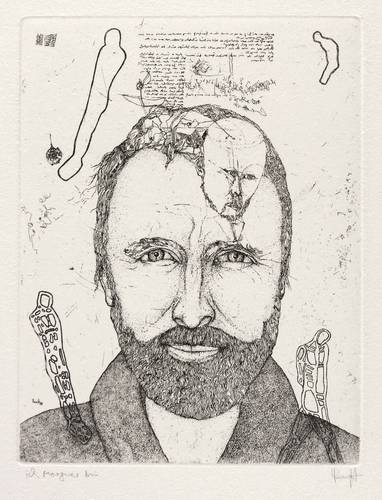 Ranft, Thomas - Porträt Michael Morgner - Porträt Michael Morgner - Ich Morgner bin II