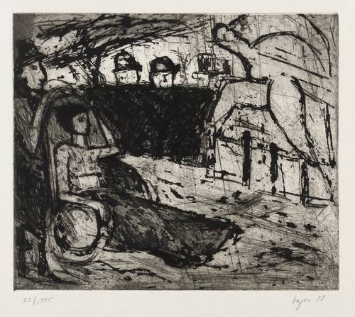 Hagen, Sylvia -  -  - Skurrile Szene