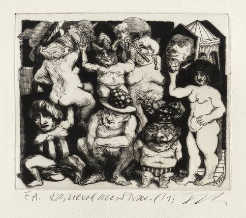 Triebsch, Hans Joachim -  -  - Karneval am Strand