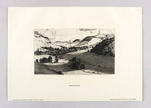 Hollenberg, Felix -  -  - Alblandschaft