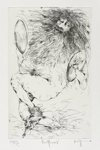 Degenhardt, Gertrude - Neothenie oder Das neue Genie - Neothenie oder Das neue Genie - Perkussionist mit Becken