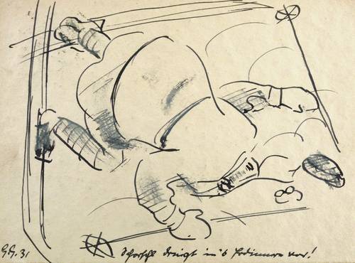 Gelbke, Georg -  -  - Schorschl dringt in's Erdinnere vor!