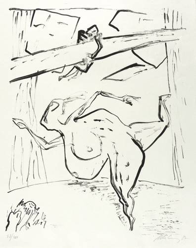 Deutscher Grafiker -  -  - Ohne Titel