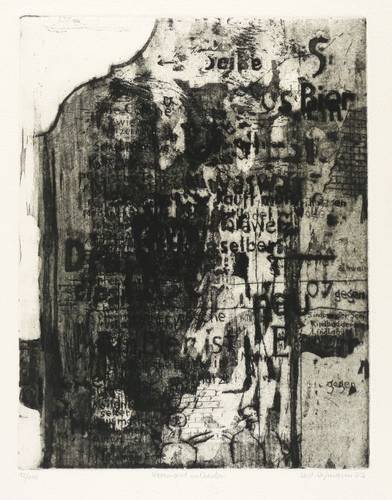 Hofmann, Veit -  -  - Hauswand in Dresden