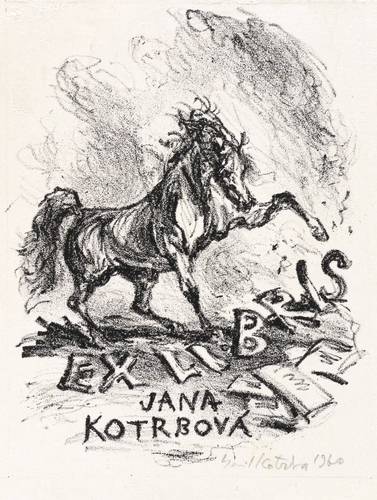 Kotrba, Emil -  -  - Exlibris Jana Kotrbova