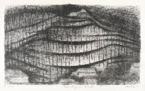 Kühne, Wolfgang -  -  - Weinberg im Winter