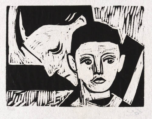 Lachnit, Wilhelm -  -  - Mutter und Kind I