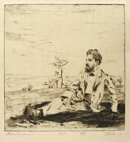 Gelbke, Georg -  -  - Walter Richard Rehn (liegend)