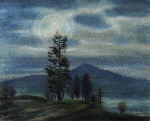 Gelbke, Georg -  -  - Sonne im Nebel