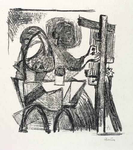 Heuer, Joachim -  -  - Am Webstuhl