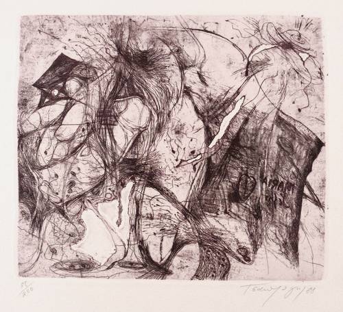 Zaprasis, Fotis -  -  - In Rinde geritzt